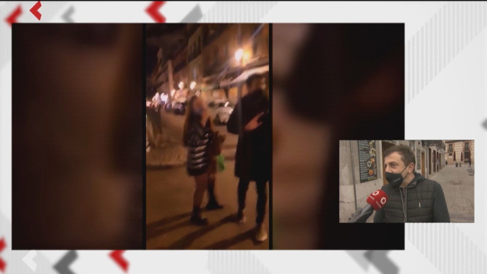 Aumentan los enfrentamientos en La Latina por el incumplimiento del toque de queda