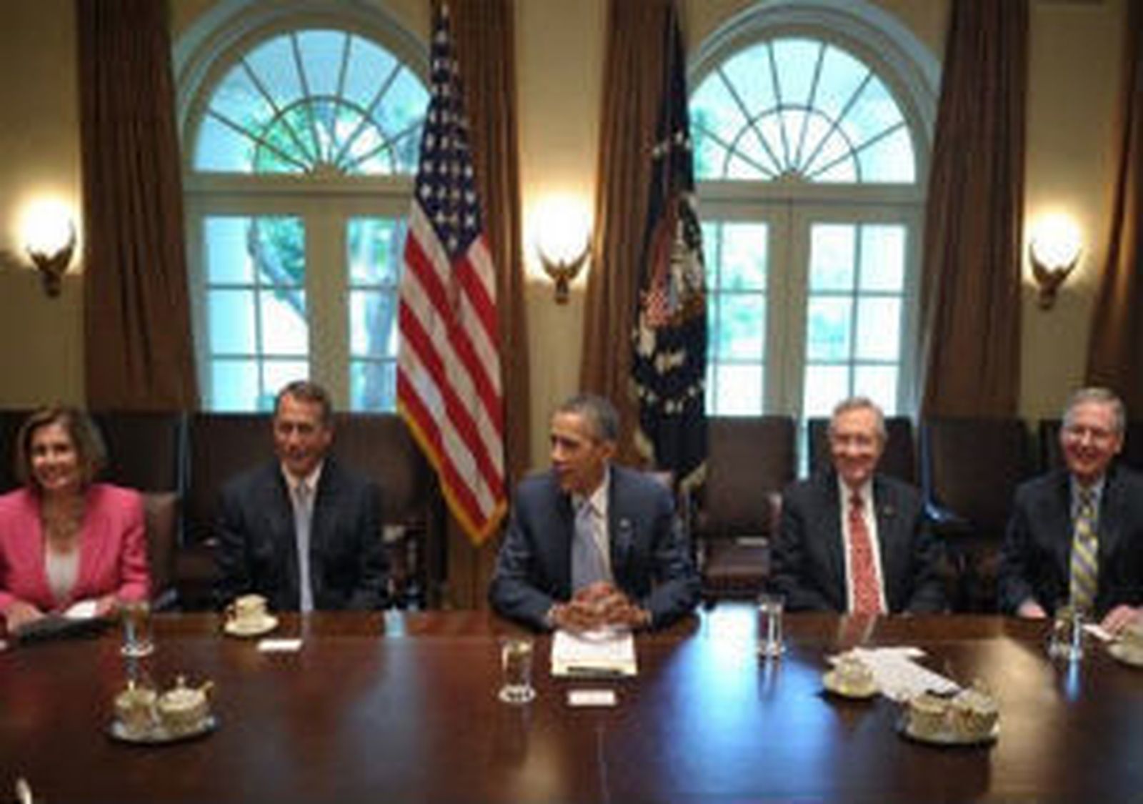 Obama abandona enervado una reunión sobre la deuda, según los republicanos