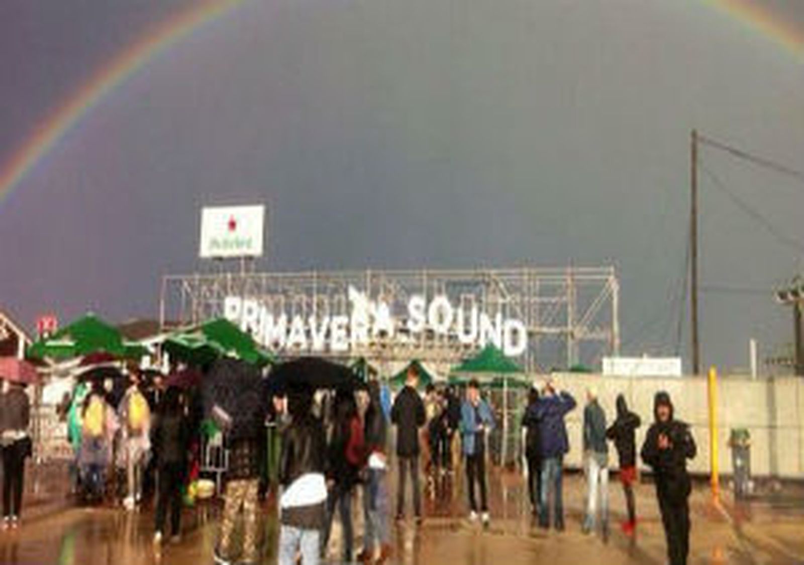 La lluvia no pudo con el Primavera Sound