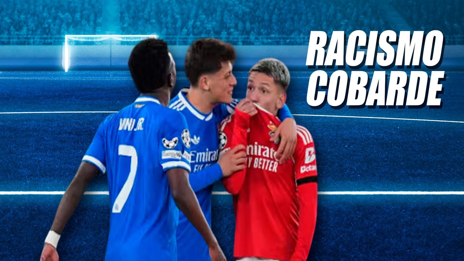 El fútbol, indignado con los insultos a Vinicius
