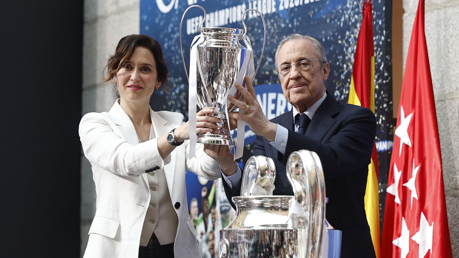 Ayuso recibe al Real Madrid