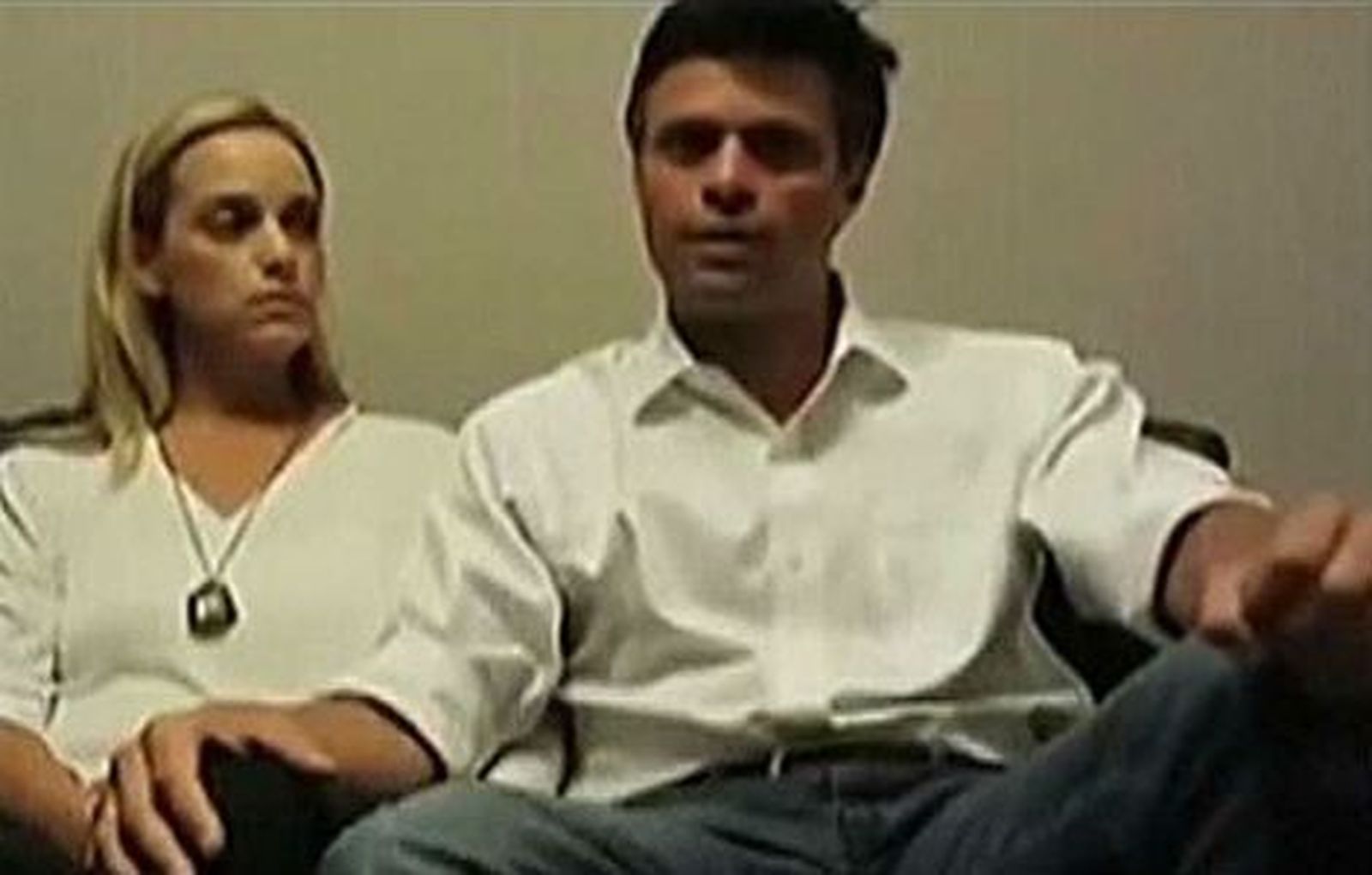 El dirigente opositor venezolano Leopoldo López comparece este miércoles ante un tribunal