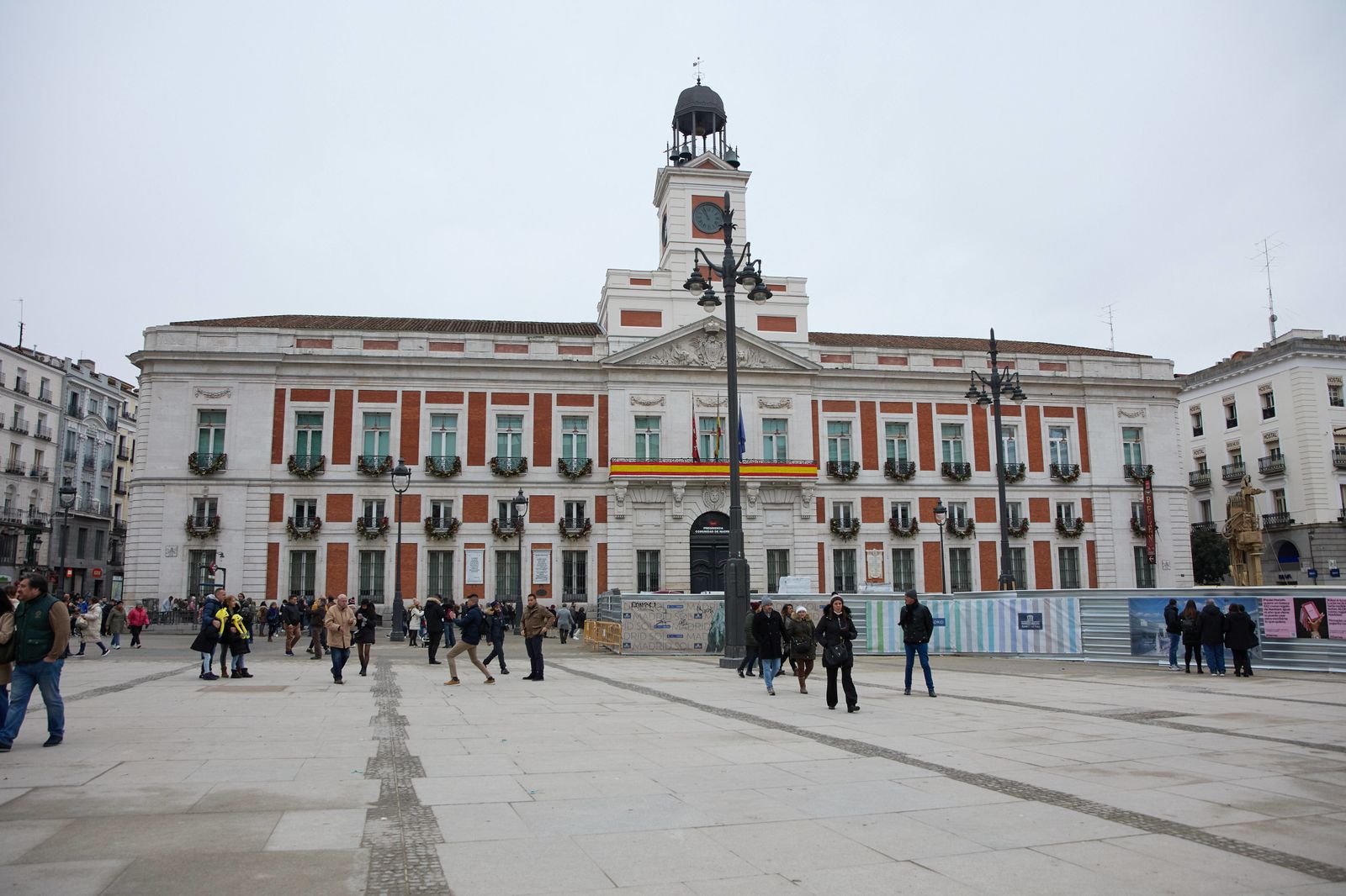 Obras en la Puerta del Sol