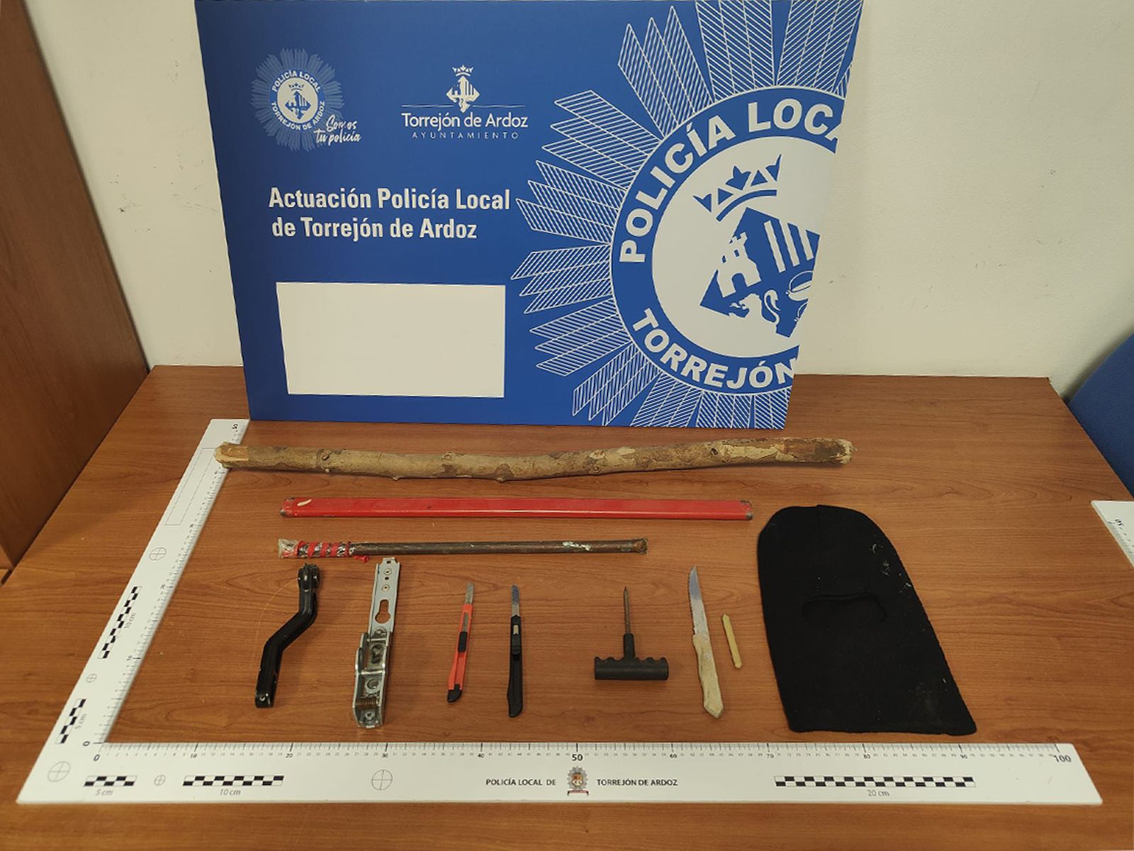 Armas blancas requisadas