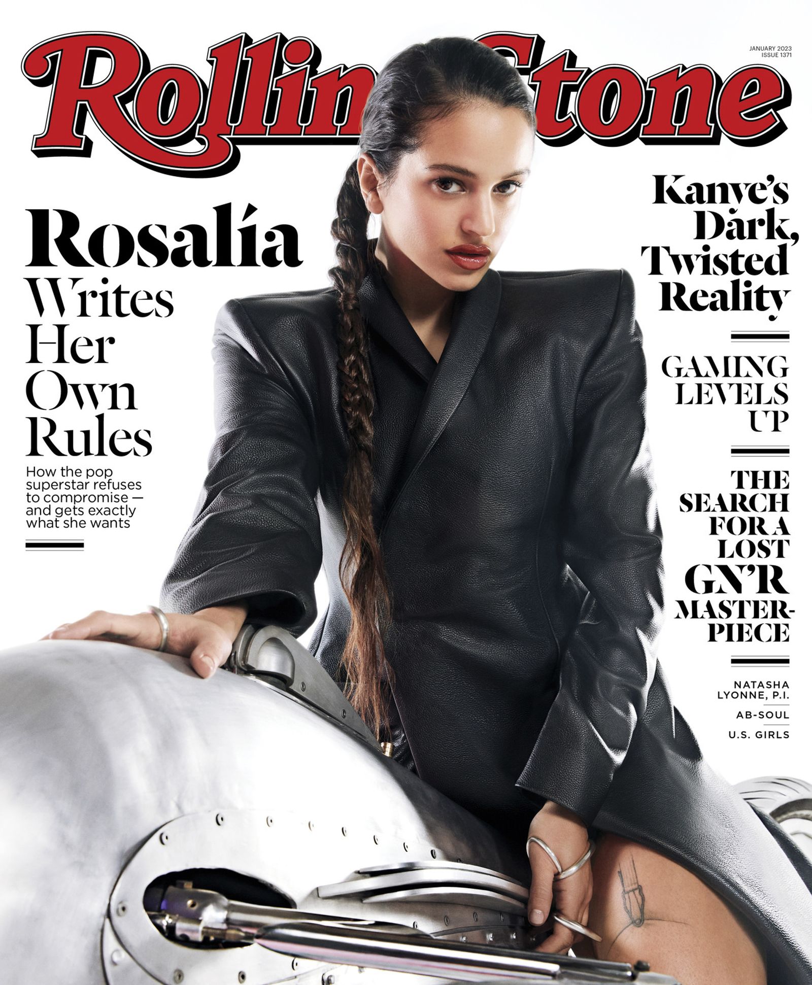 Rosalía, primera artista hispana en la portada de Rolling Stone