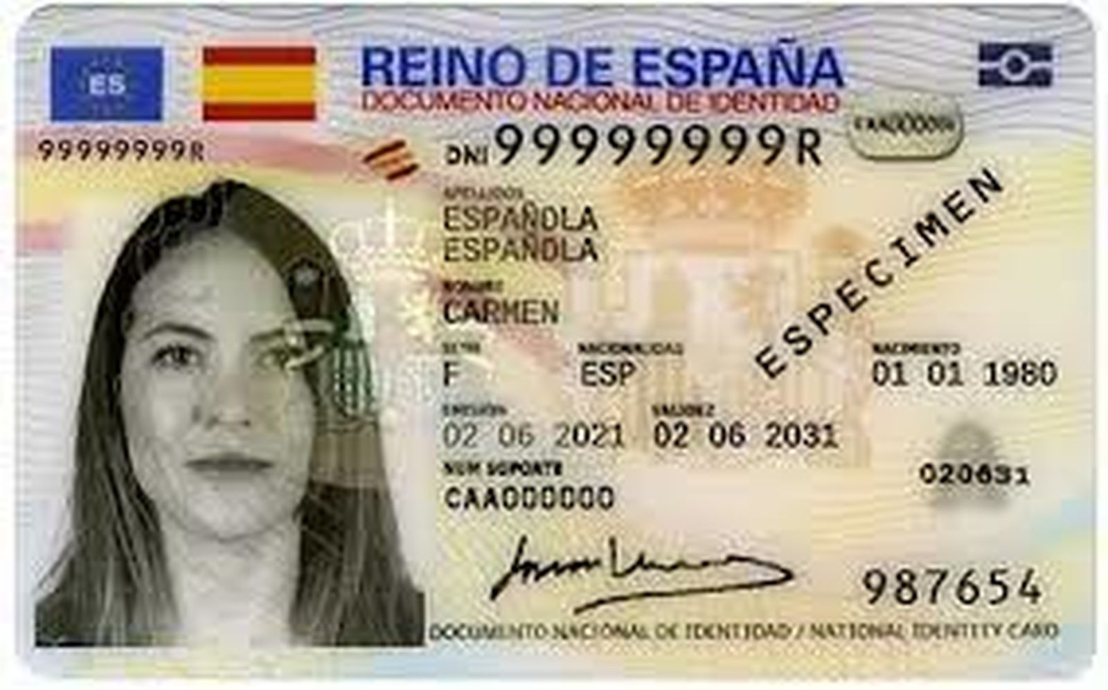 DNI permanente