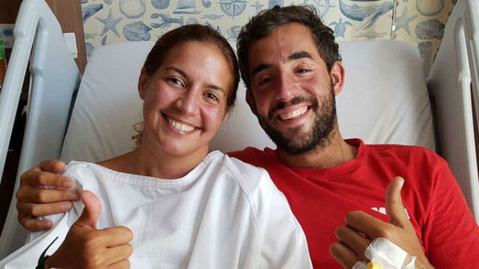 Pareja madrileña rescatada en Malasia