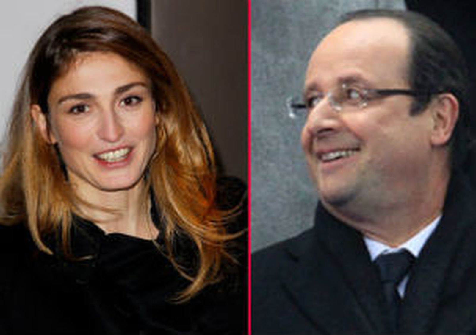 Hollande y Julie Gayet