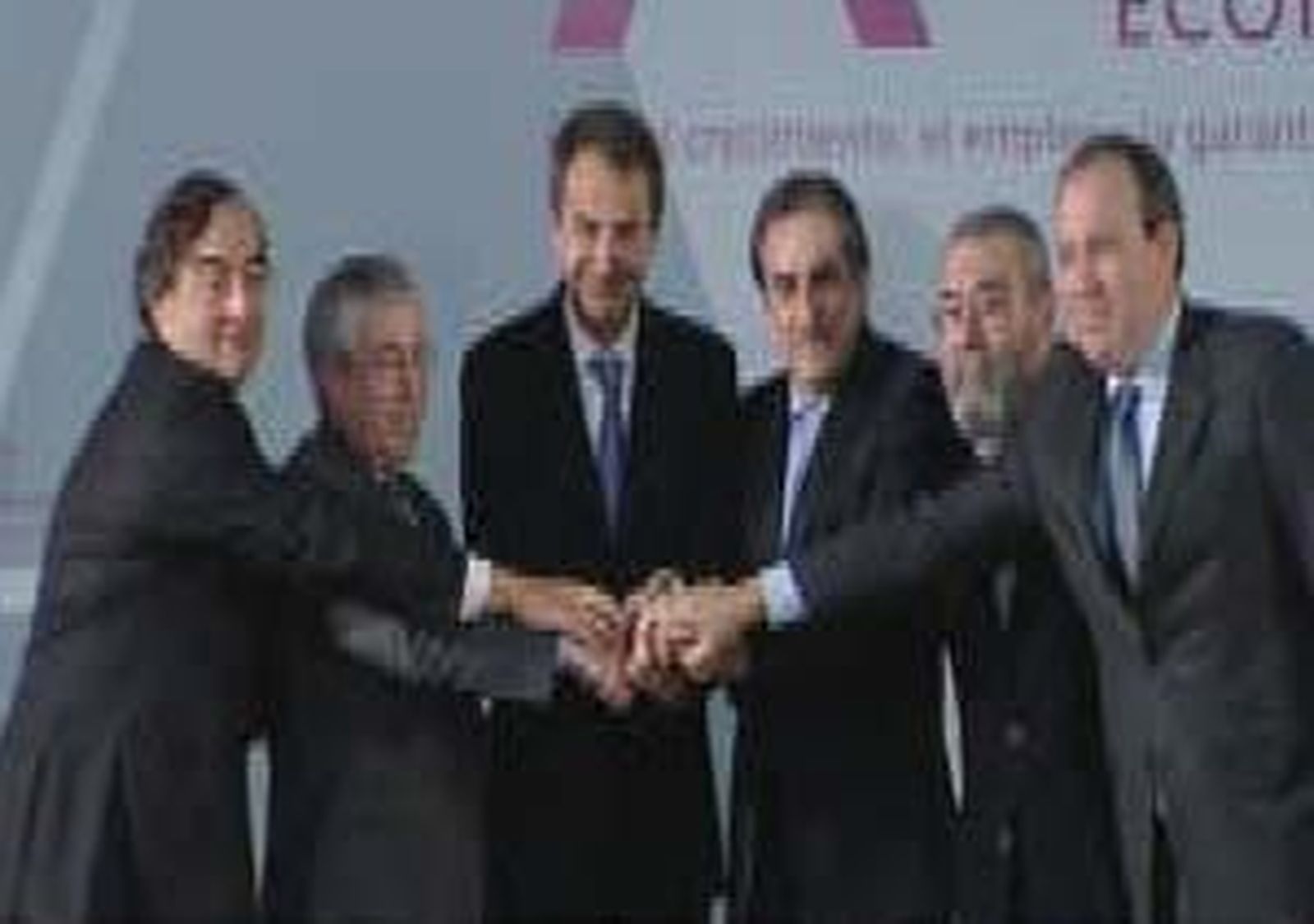 Firma del pacto de las pensiones