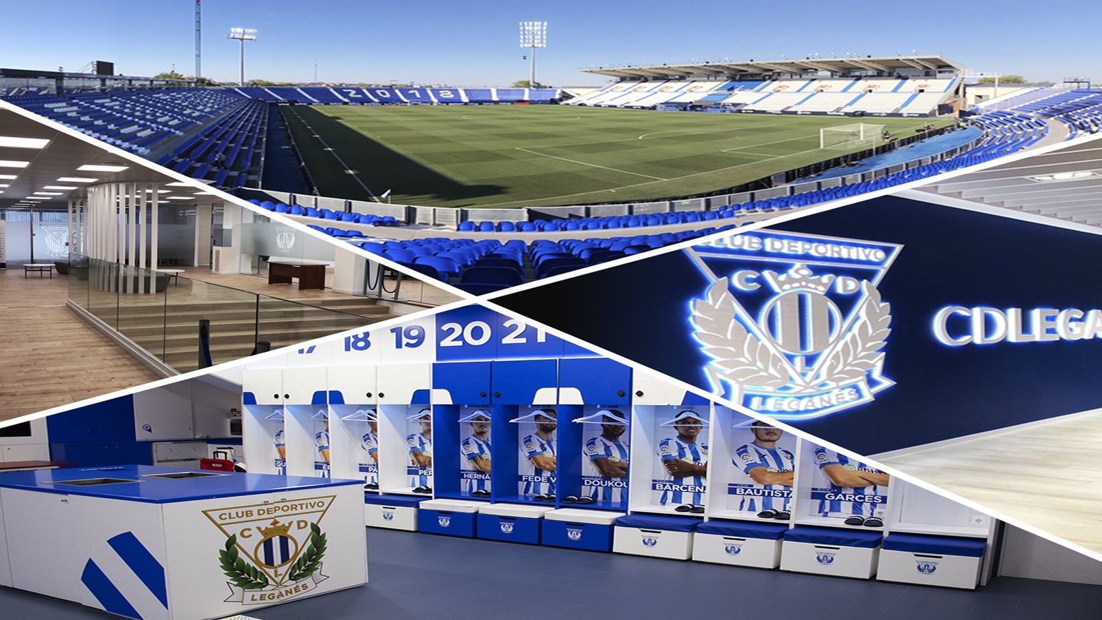 Visita virtual por el estadio de Butarque