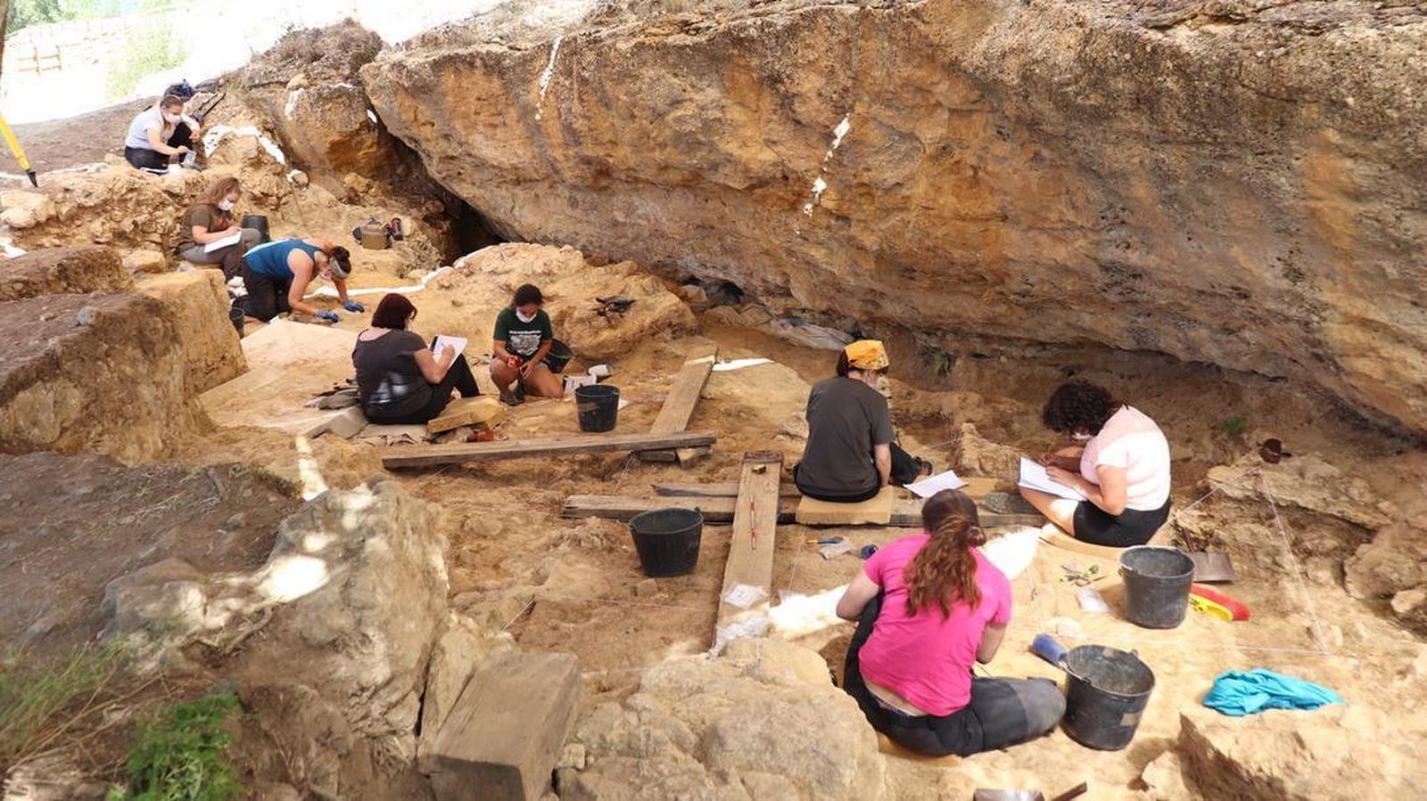Nuevo yacimiento arqueológico en el Valle de los Neandertales