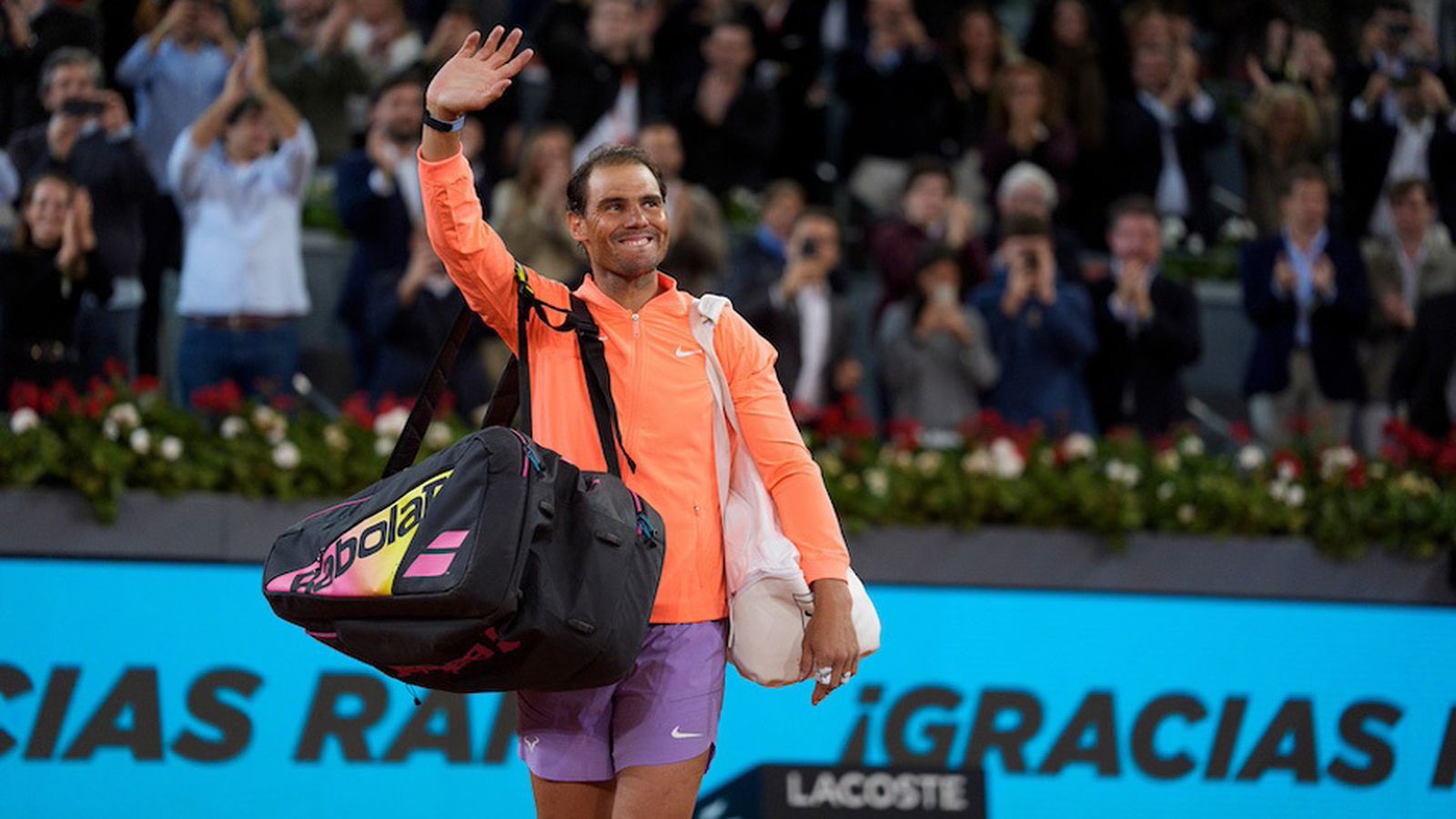 Nadal se despide de Madrid