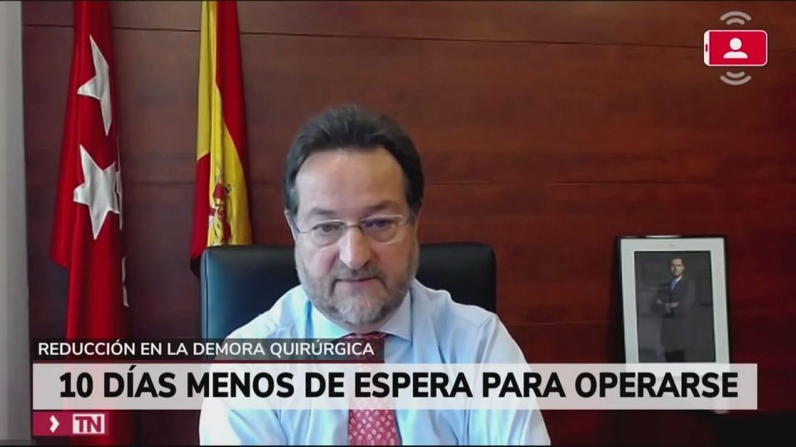Bajan las listas de espera en los hospitales madrileños
