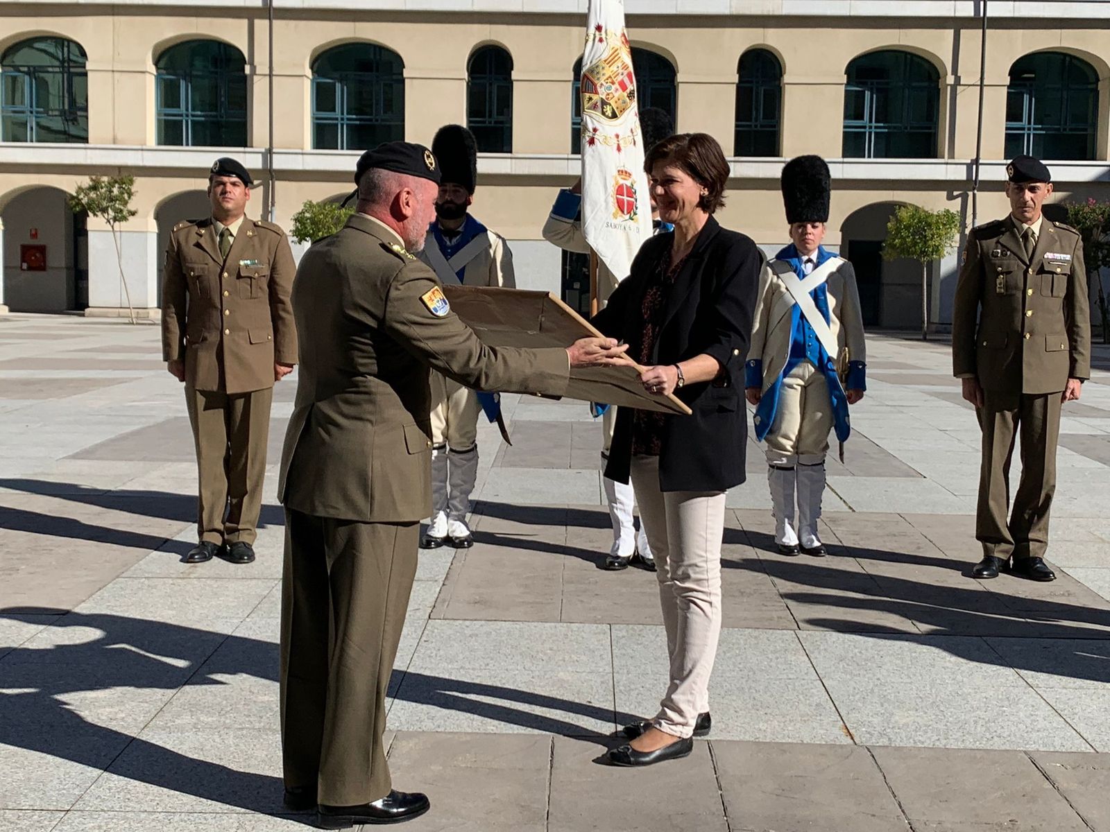 Acto de homenaje al 'Cuartel de Saboya' en Leganés