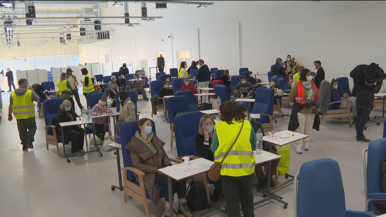 Así es el protocolo madrileño de acogida de refugiados ucranianos