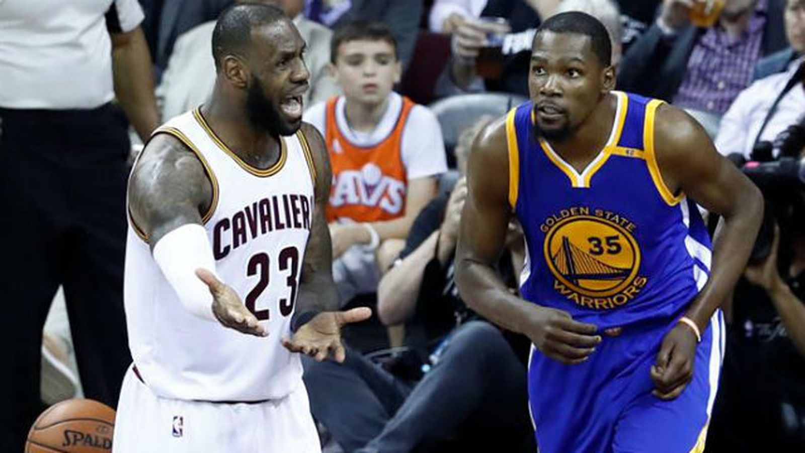LeBron James y Kevin Durant