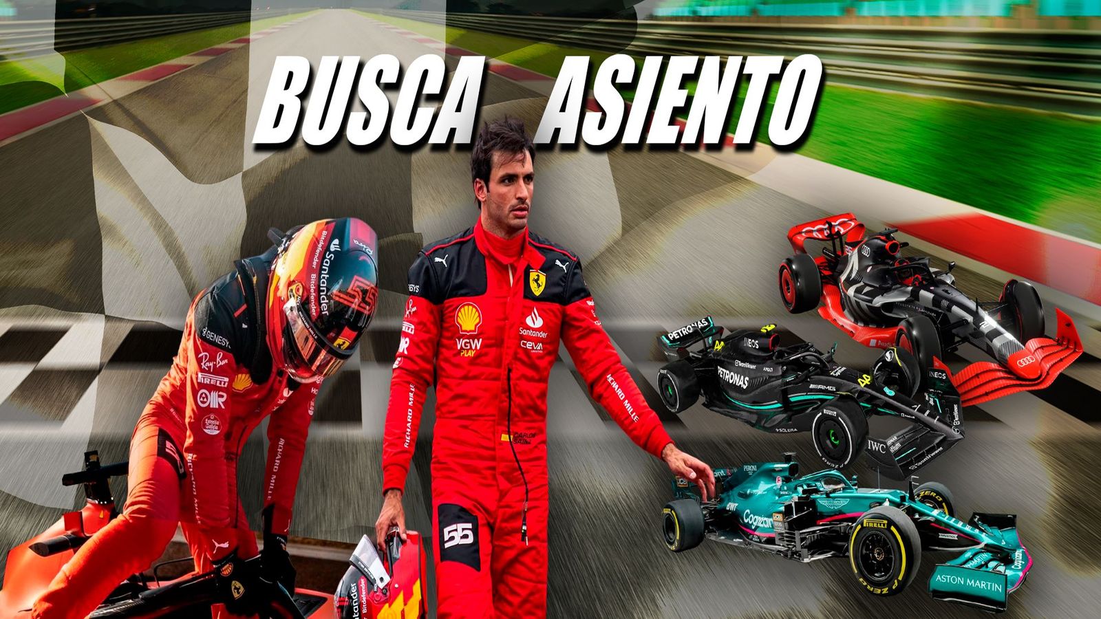 Carlos Sainz busca asiento para 2025