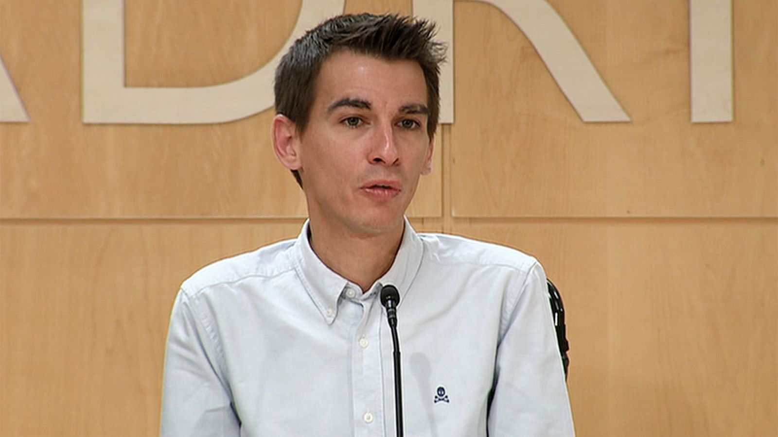 El concejal de Más Madrid,  Pablo Soto