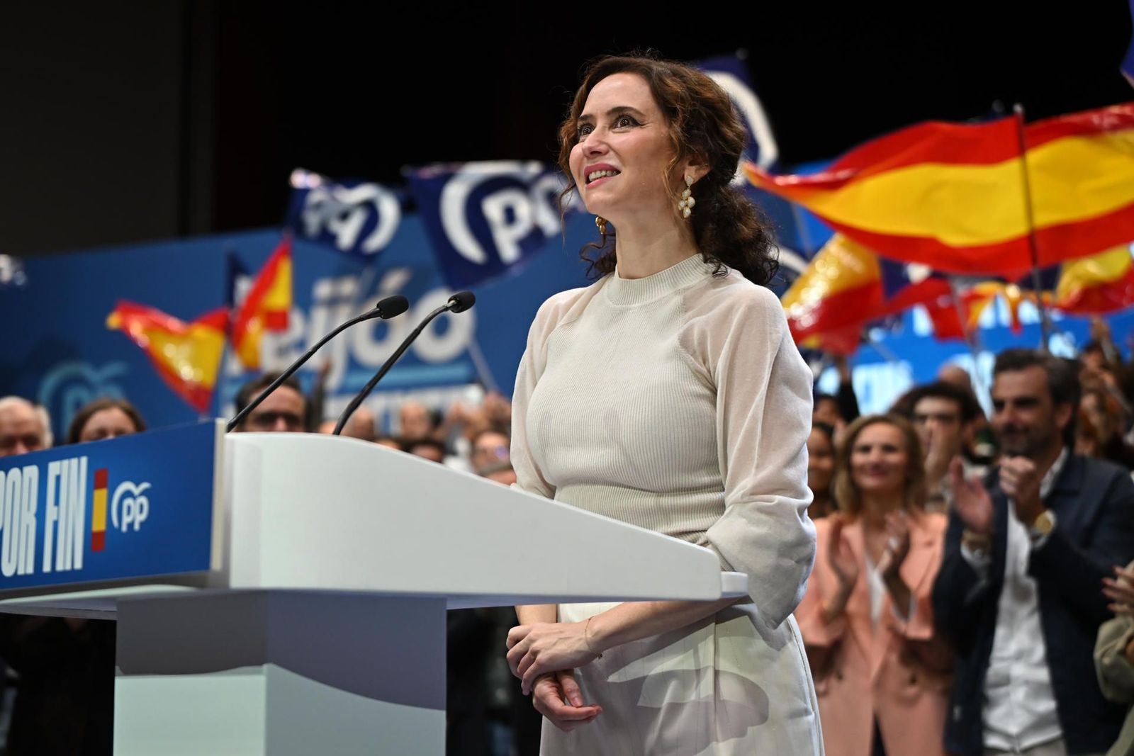 Ayuso exige información sobre si la acampada en Sol la gestiona un grupo con "antecedentes terroristas"