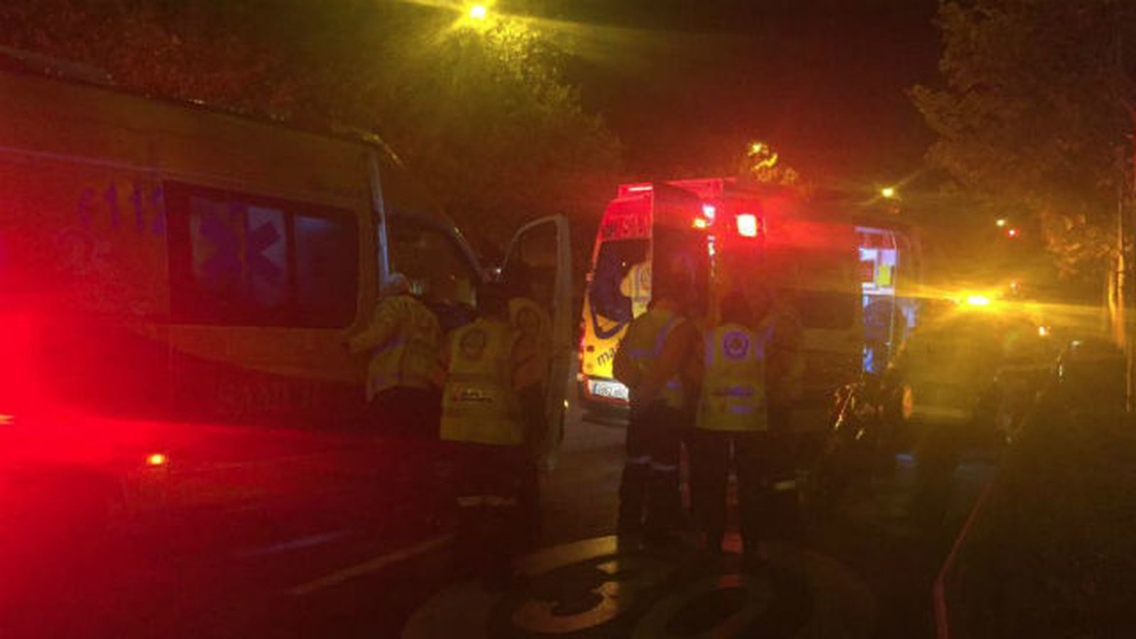 Herido grave un hombre de 42 años en un accidente de moto en Tetuán