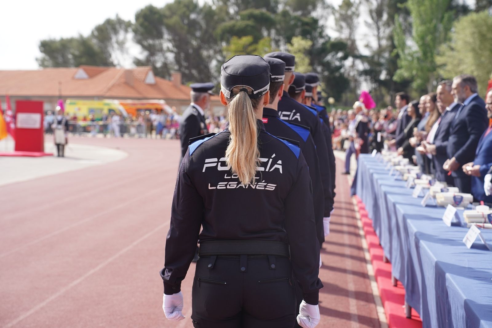 Graduación de los nuevos policías locales de Leganés