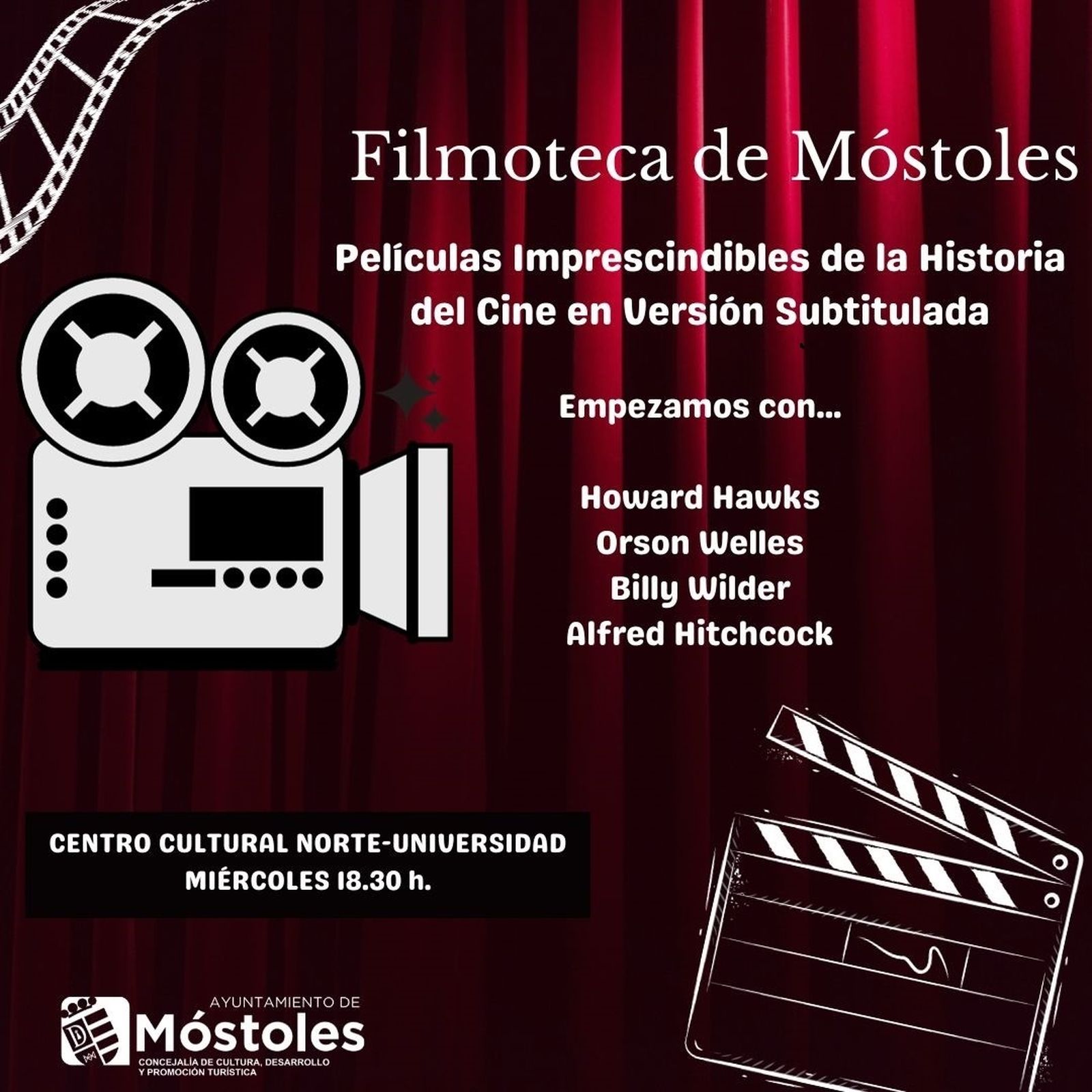 Ciclo de clásicos en versión original en la Filmoteca de Móstoles