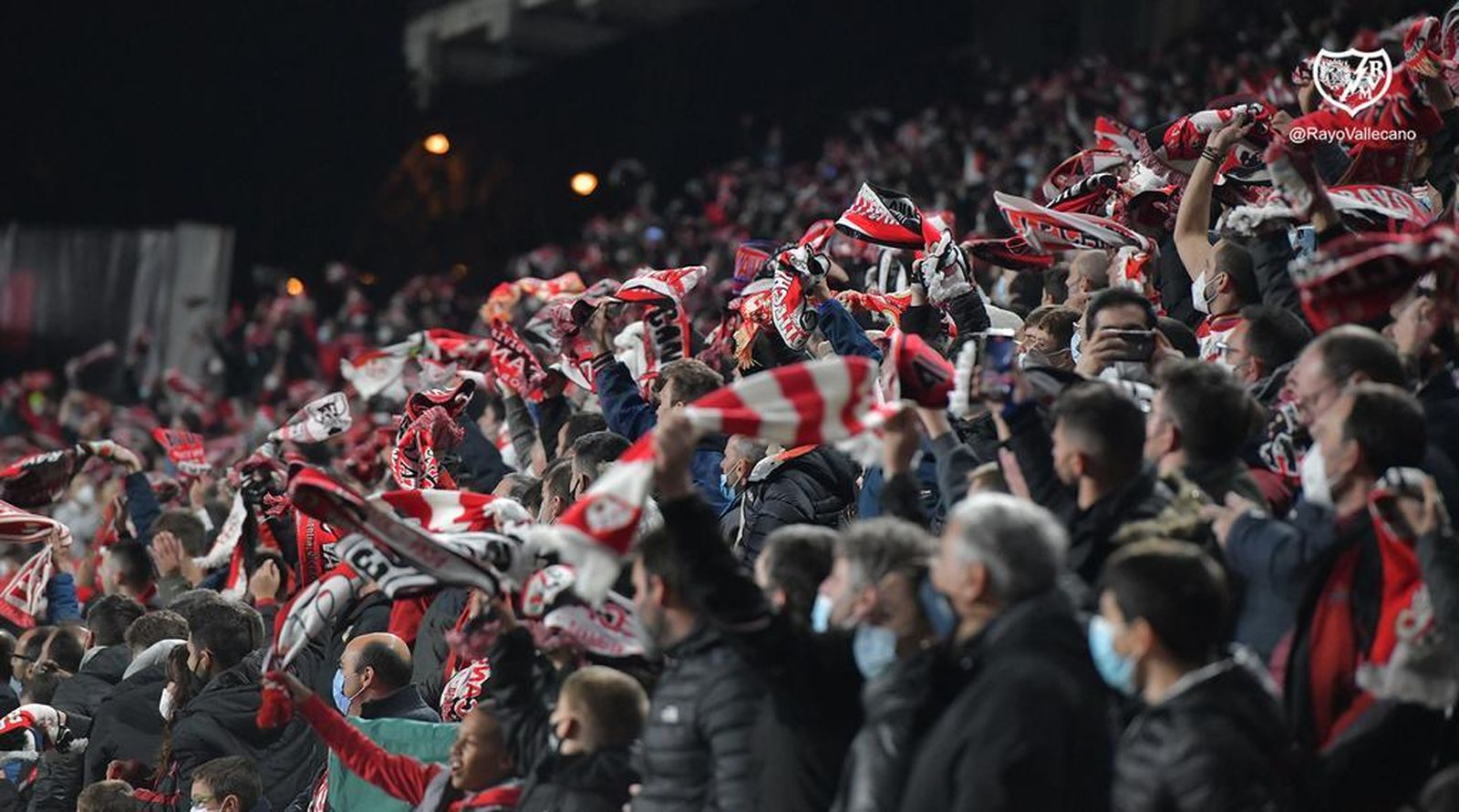 Afición del Rayo Vallecano