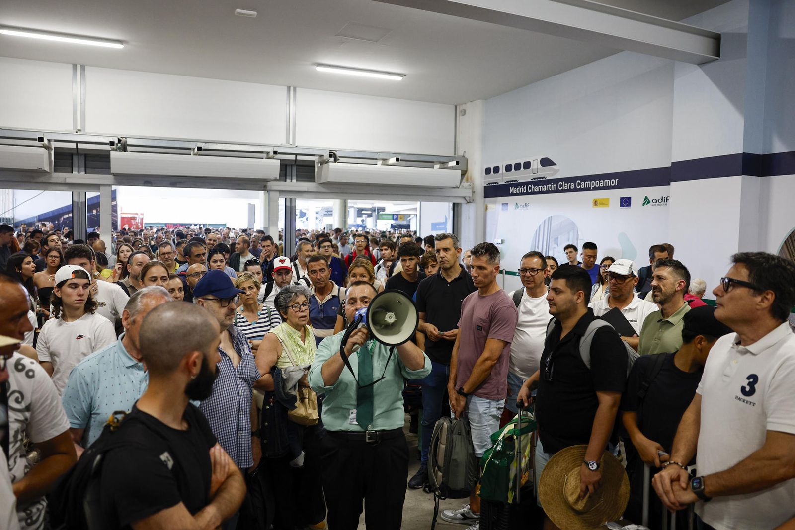 Recuperada la normalidad en Chamartín