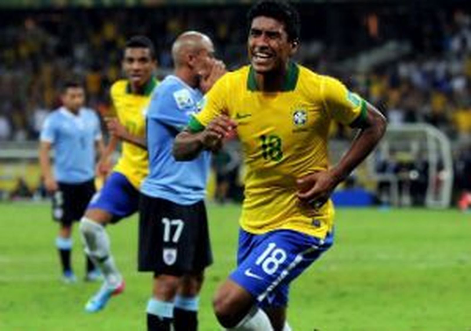 Brasil derrota a Uruguay