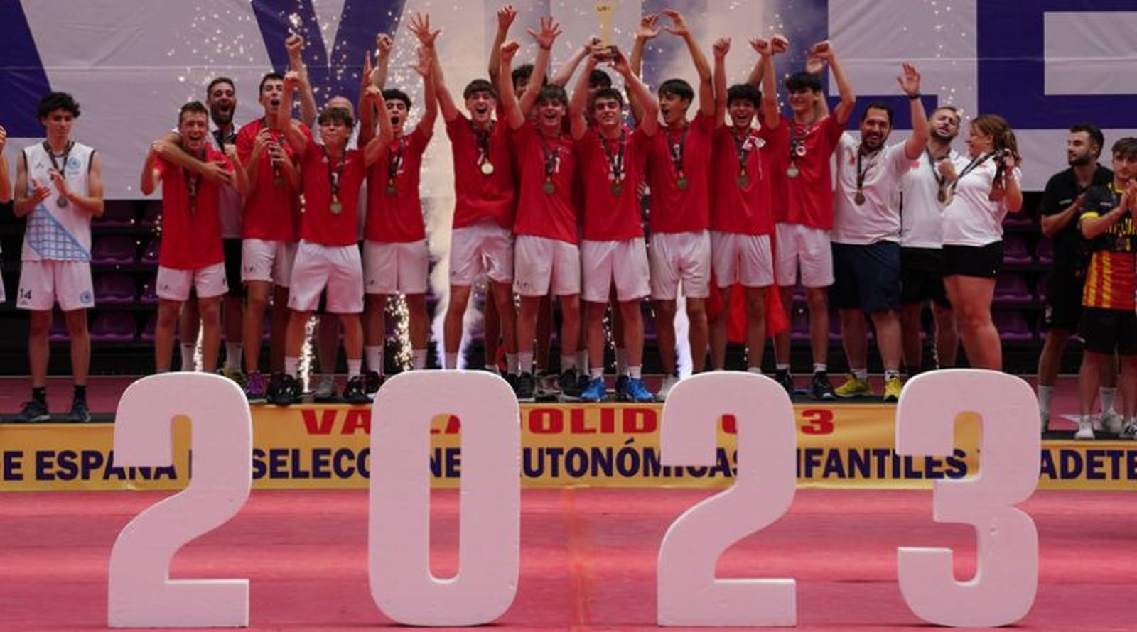 Selección madrileña cadete de voleibol