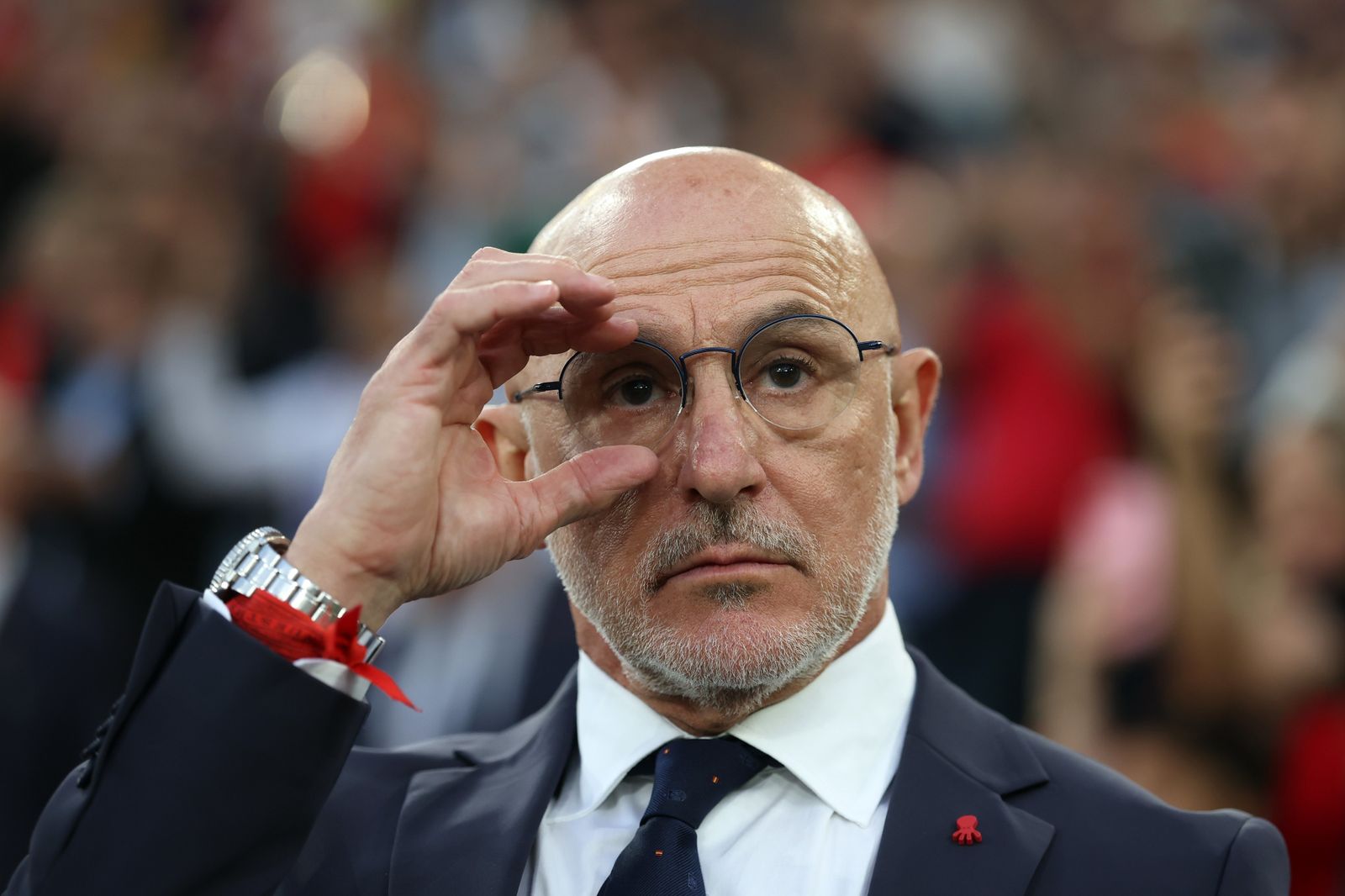 Luis de la Fuente tras ganar a Francia