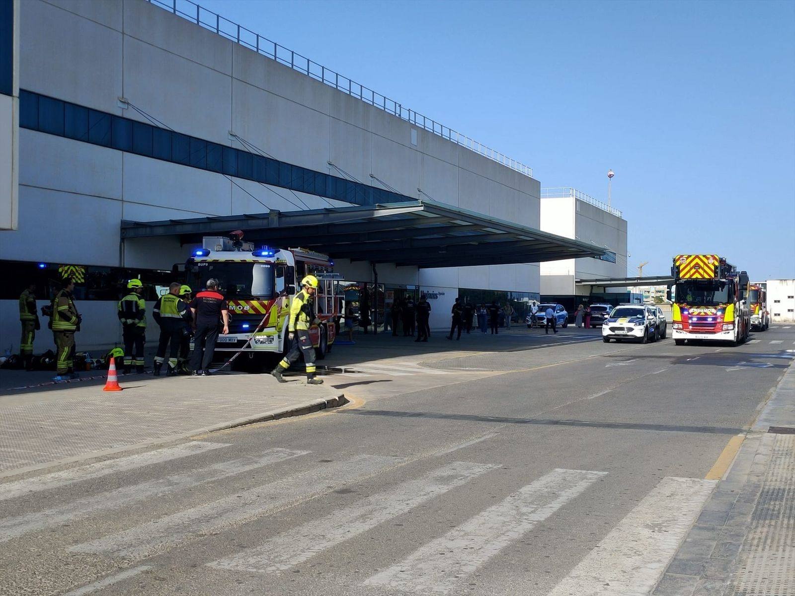 Muere una mujer en un incendio en la planta de Psiquiatría del hospital La Fe de València