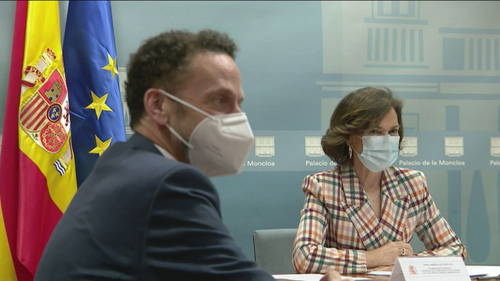Gobierno y Ciudadanos escenifican en Moncloa su buena sintonía