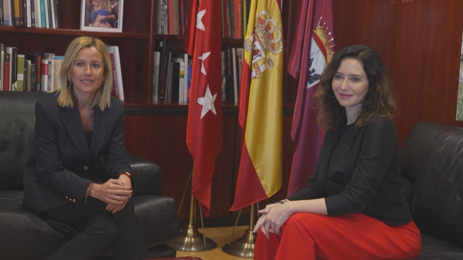 Ayuso asistirá este sábado a la jura cívica de bandera en Alcobendas