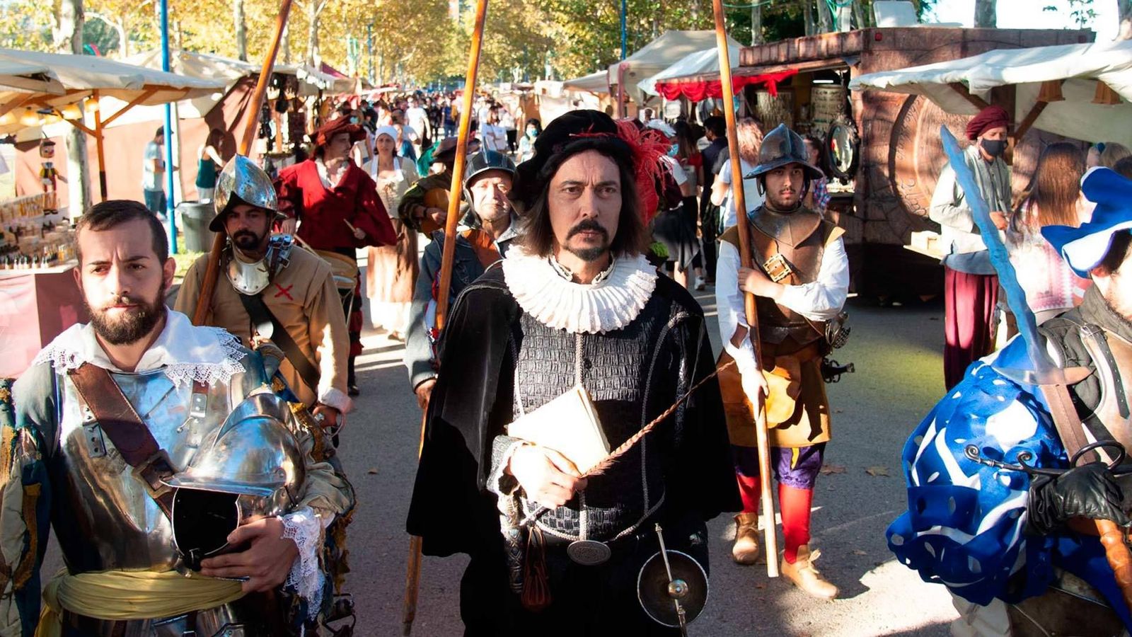 El Mercado Cervantino de Alcalá celebra el 450 aniversario de la batalla de Lepanto
