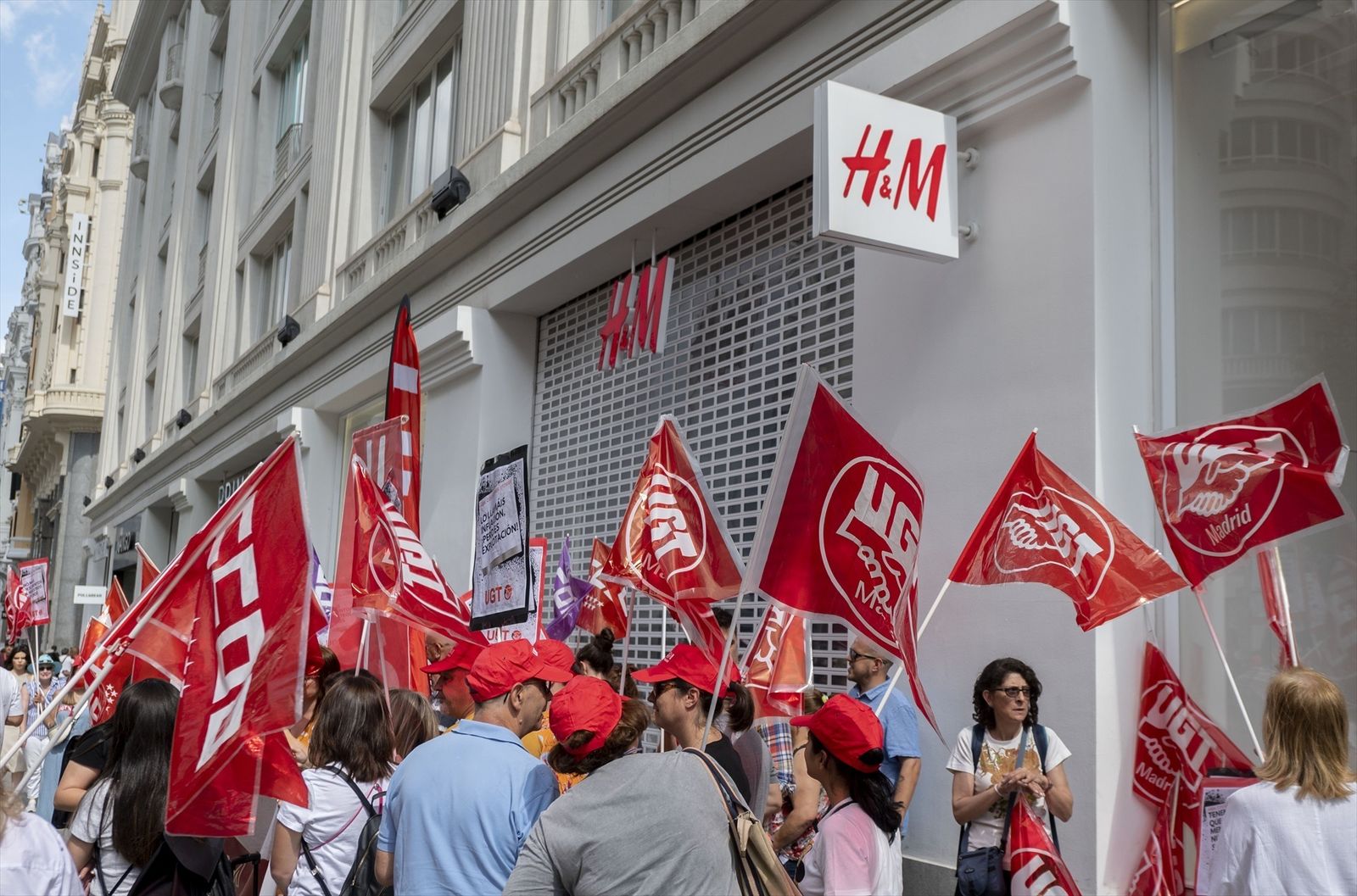 Huelga de 24 horas en H&M en plena campaña de rebajas