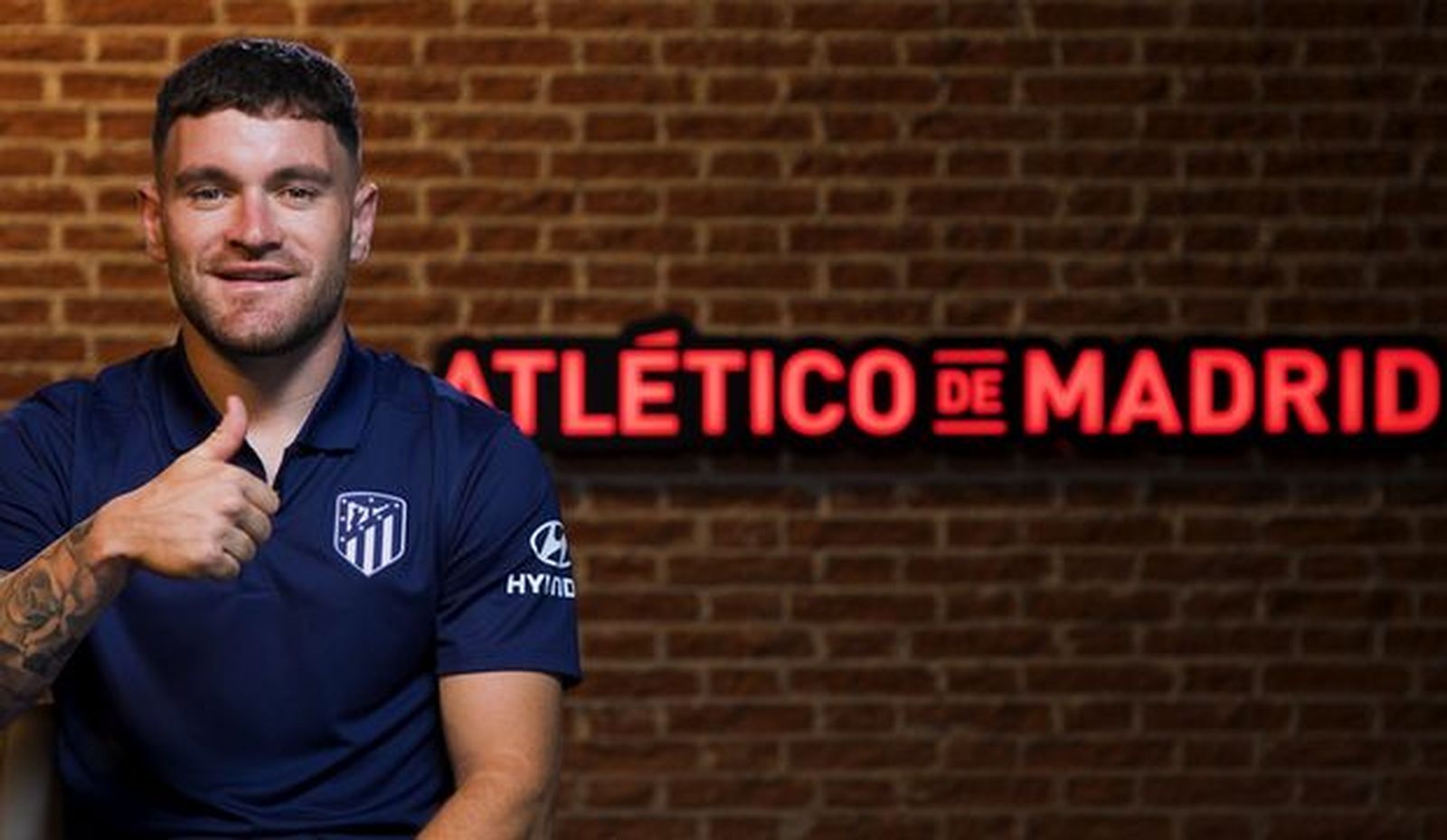 Galán: "Jugar en el Atlético es un sueño"