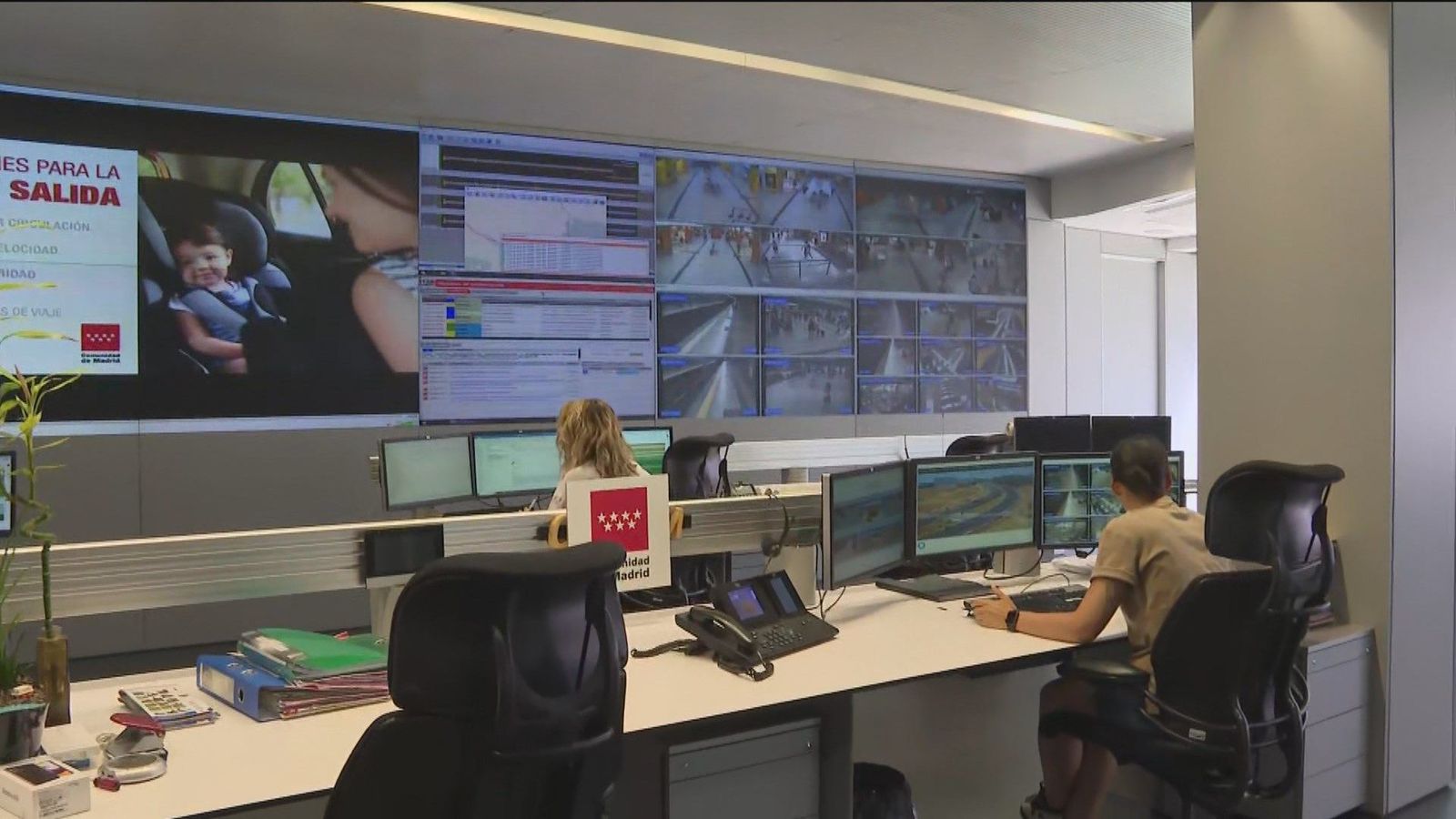 Madrid vigila la Operación Salida con 50 cámaras y 300 profesionales
