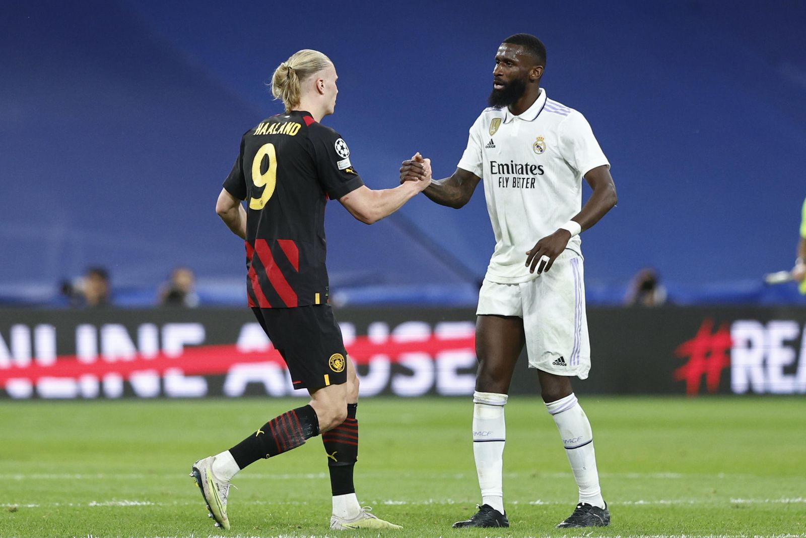Haaland y Rudiger