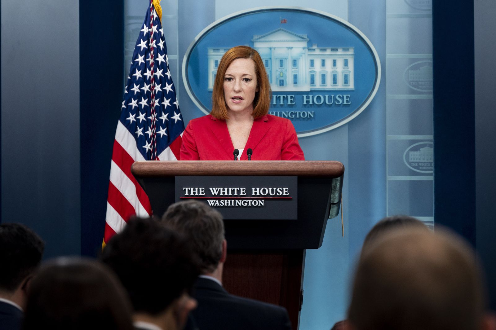 La portavoz de la Casa Blanca, Jen Psaki