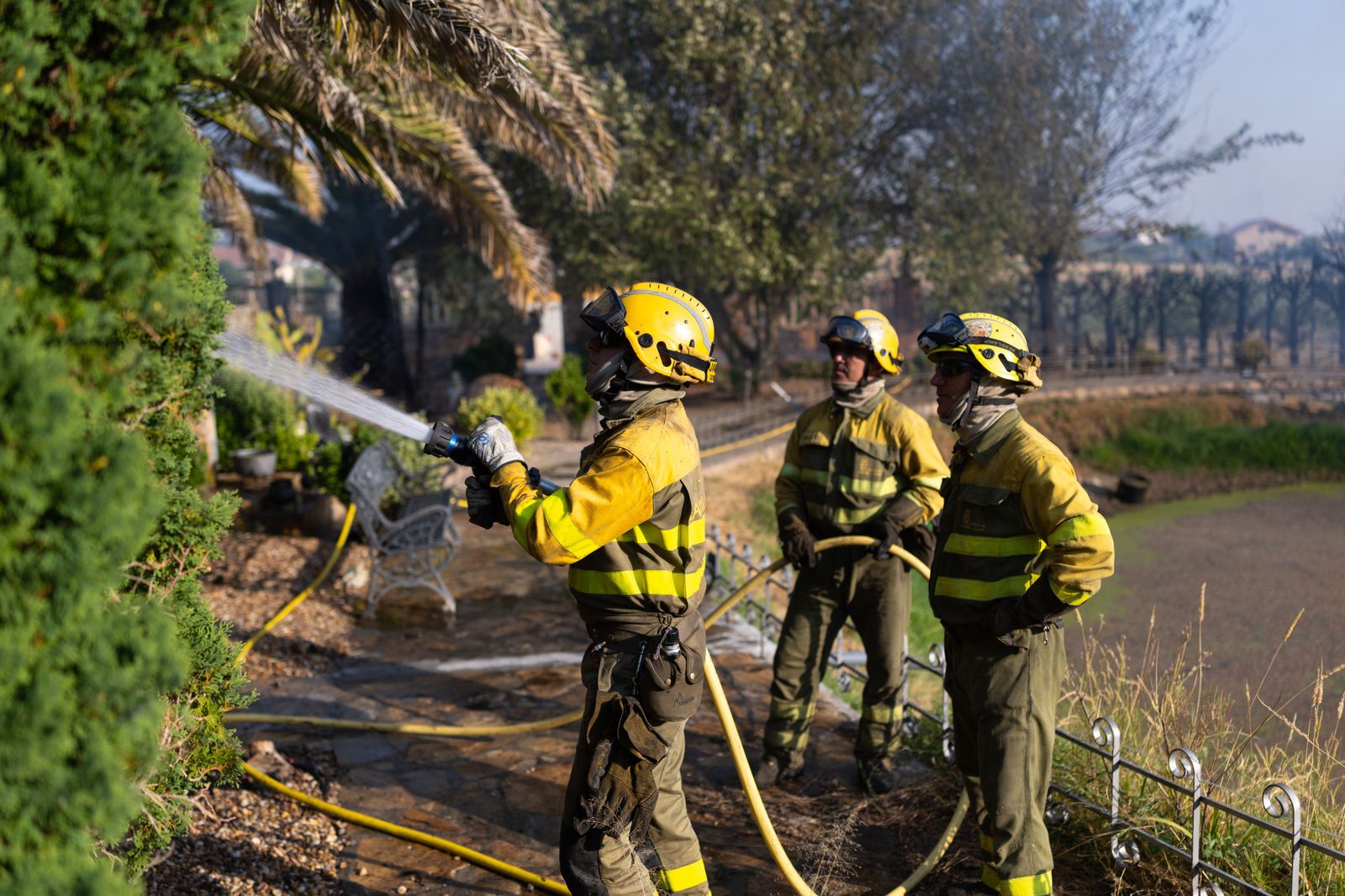 El incendio de Zamora afecta al parque natural de Arribes de Duero