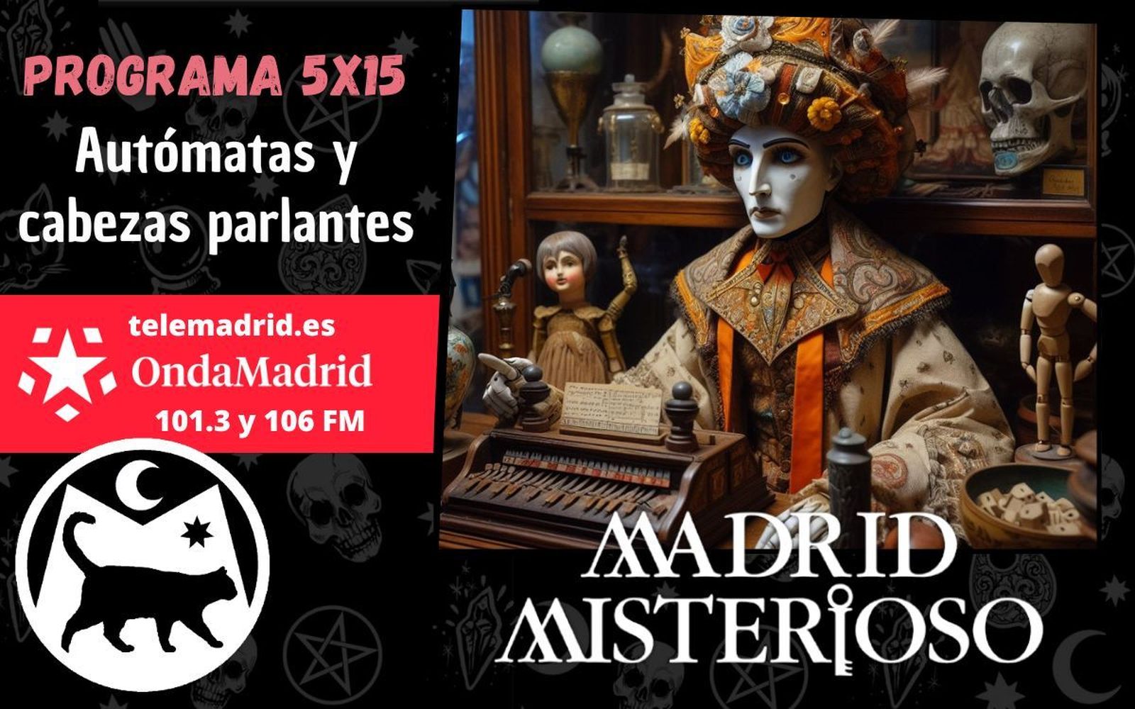 Madrid Misterioso: Autómatas y cabezas parlantes 17.12.2023