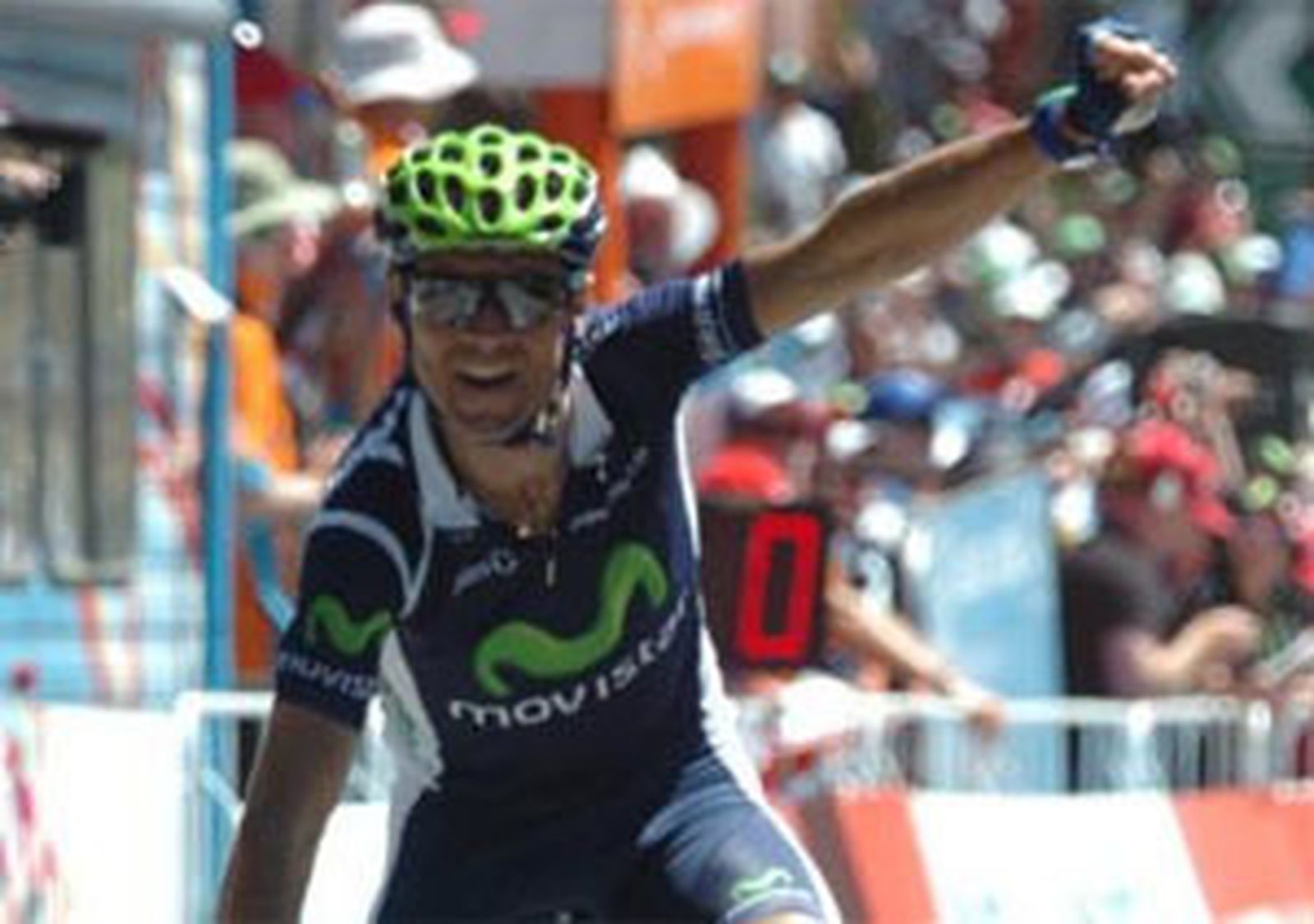 Valverde se pone líder de la vuelta