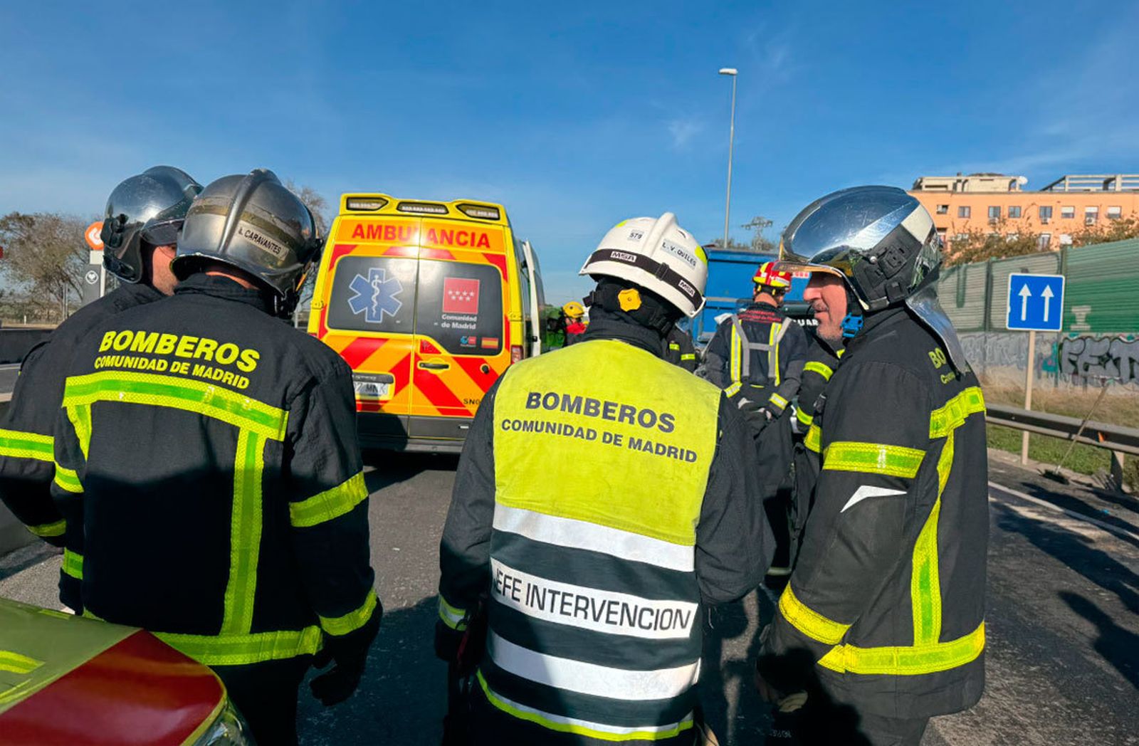 Bomberos de la Comunidad de Madrid