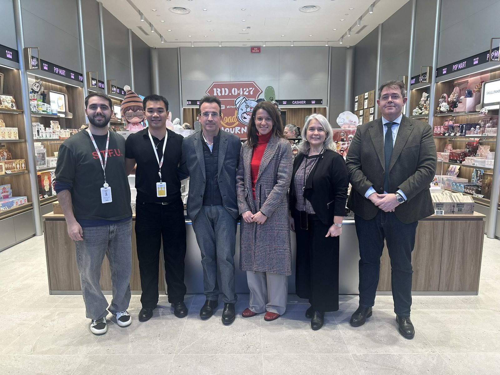 Entrega de ayudas a los comercios de Leganés