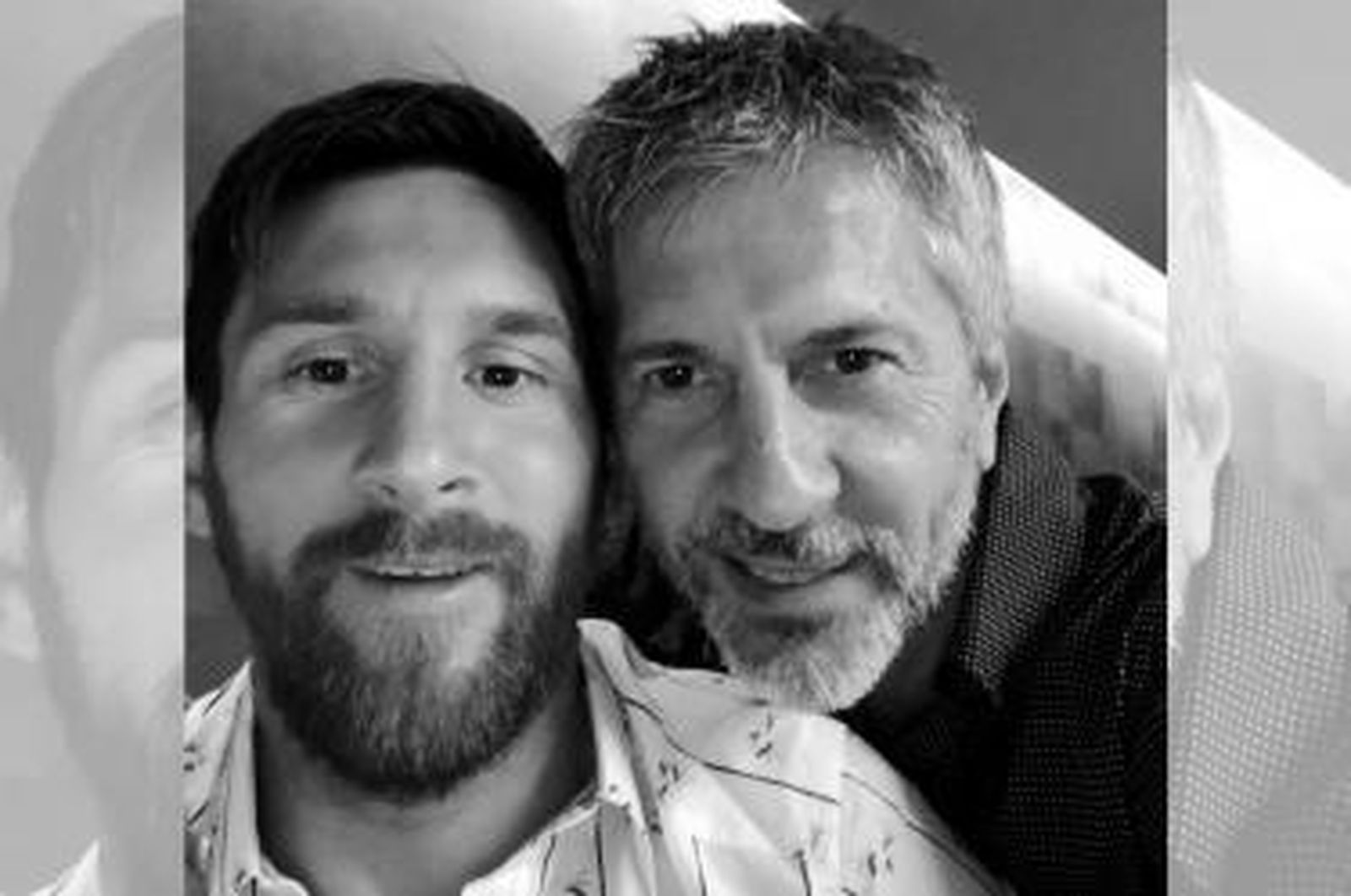 Lionel Messi y Jorge Messi