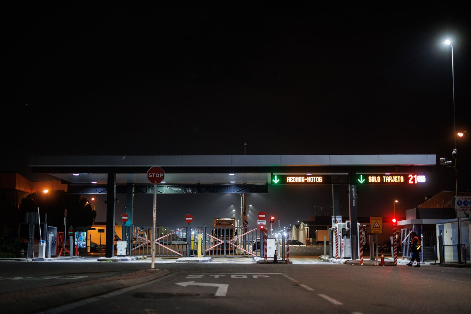 Entrada a Mercamadrid