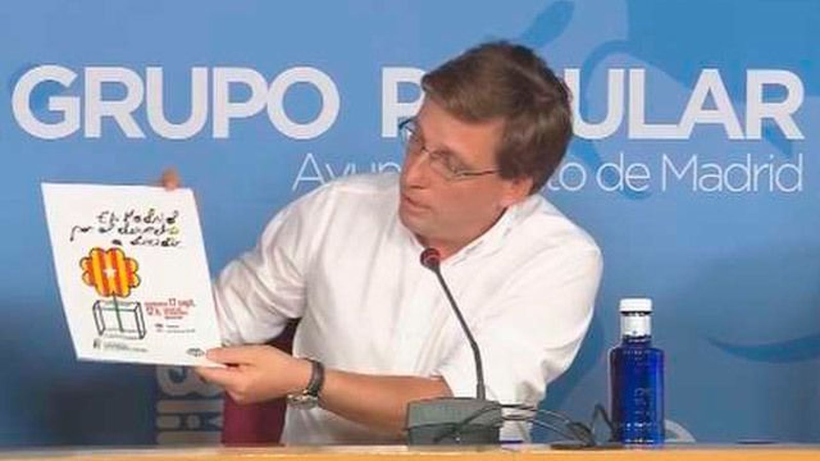 El PP pide prohibir el acto de apoyo al referéndum por ofender a la Corona