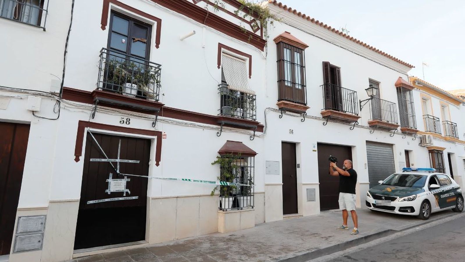 Lugar de Osuna donde han aparecido los cadáveres