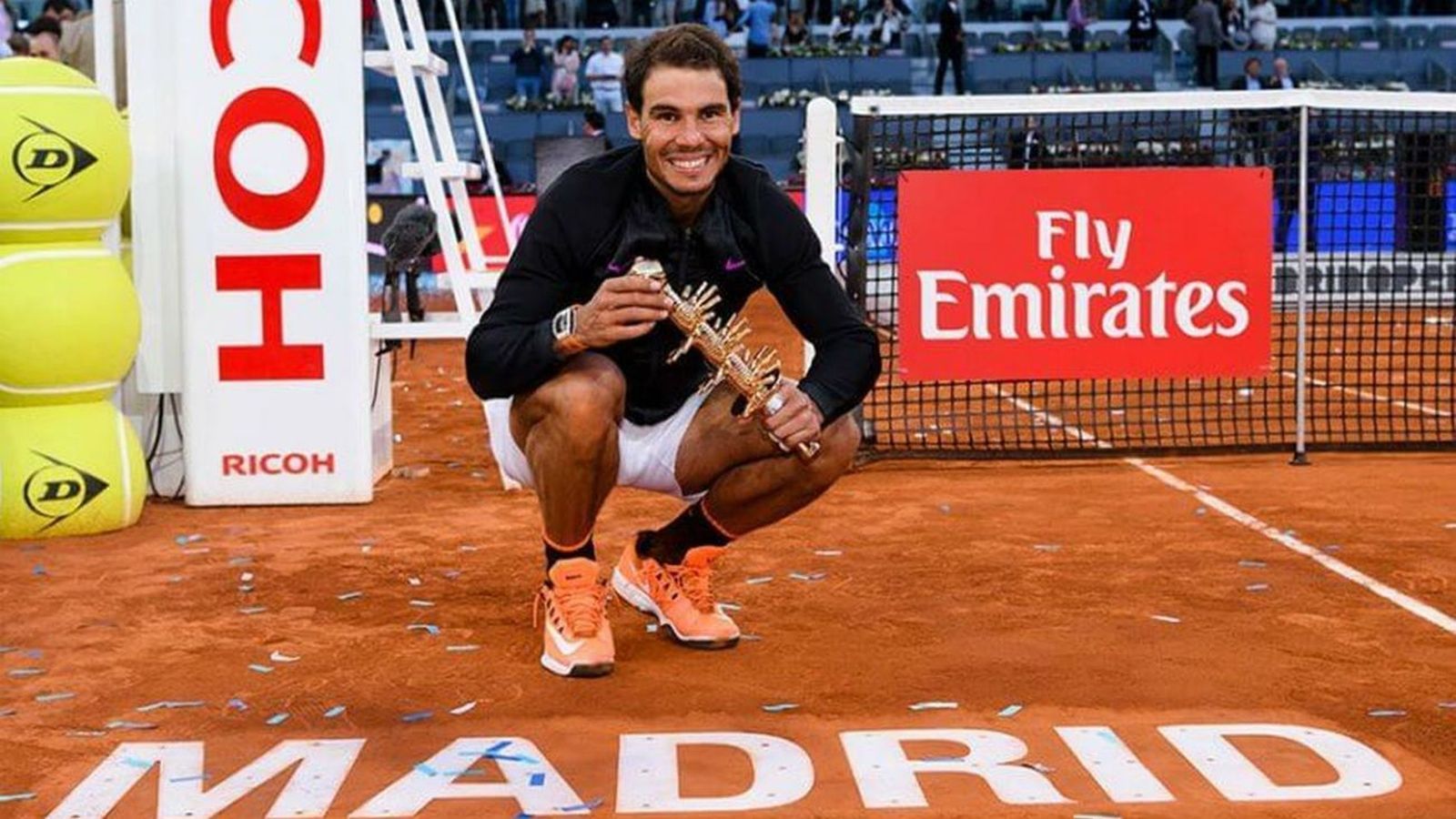 El tenis volverá a Madrid el 12 de septiembre con el Mutua Open